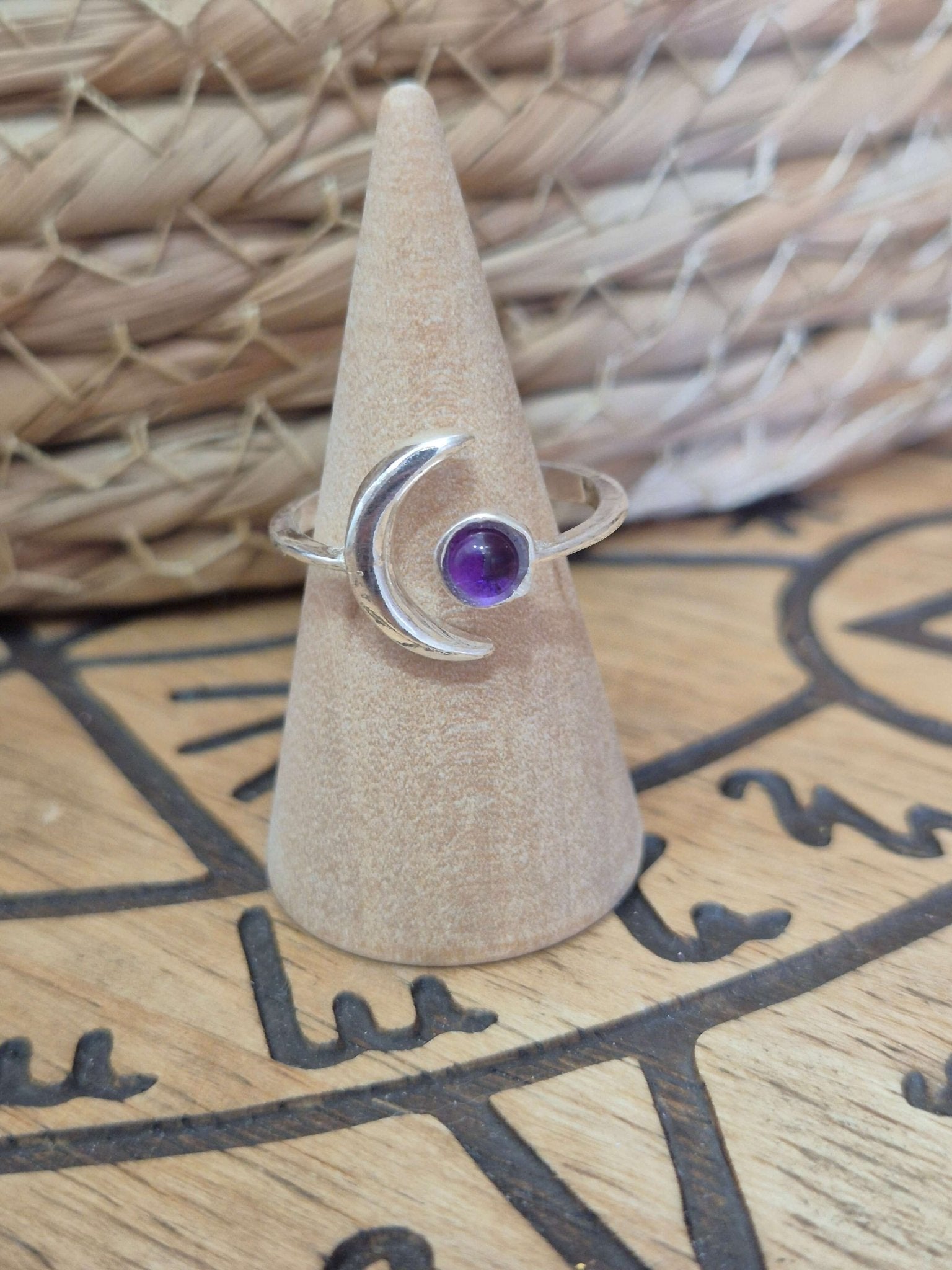 Anillo plata luna aleatorio anillosplataTienda esotérica Málaga - La Tienda de Tata Magic: tienda Esotérica en Málaga